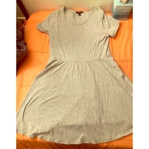 3/$22 Forever 21 Gray Skater Dress Plus Size 2X